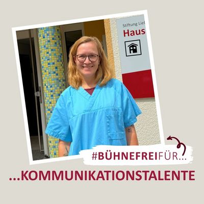 das bild zeigt das kommunikationstalent heilerziehungspflegerin