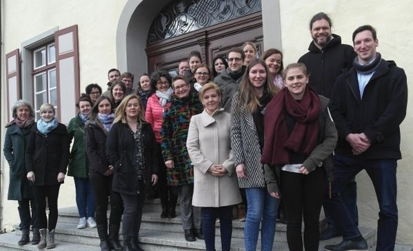 Das Bild zeigt die teilnehmenden Führungskräfte der Stiftung Liebenau.
