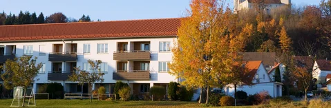 Das Bild zeigt das Haus der Lebensräume Waldburg
