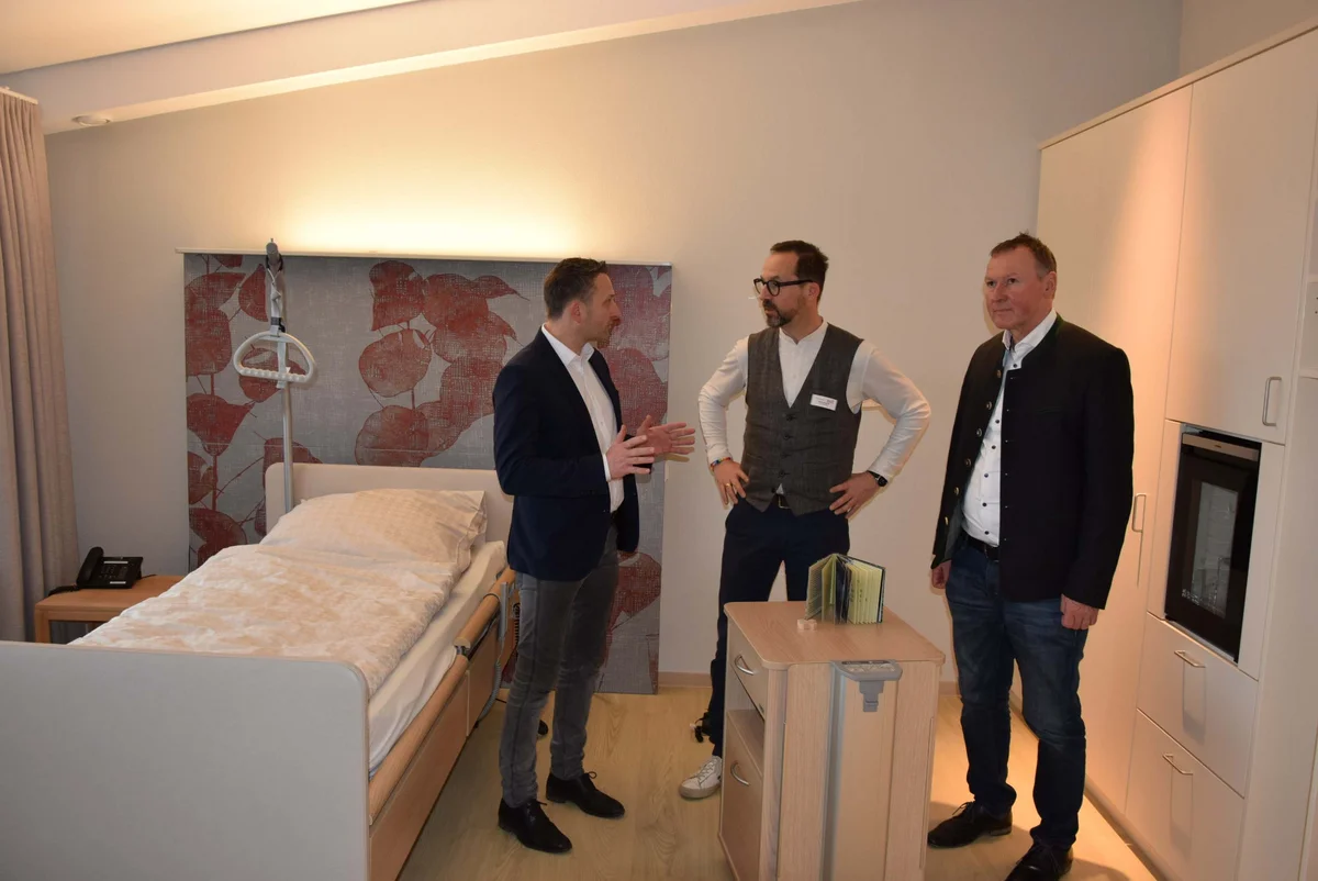 Volker Mayer-Lay besucht Franziskuszentrum Volker Mayer-Lay besucht Franziskuszentrum