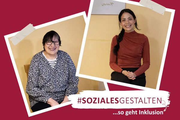 Das Foto zeigt Johanna Stumpfögger und Steffany Reutlinger.