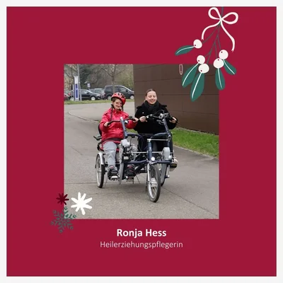 Türchen des Adventskalenders Türchen 17 mit Weihnachtsvideo von Mitarbeitenden der Stiftung Liebenau