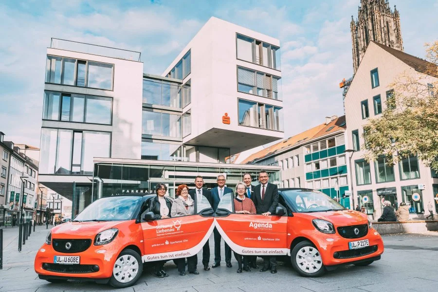 Ein E-Smart für das RAZ Ulm Ein E-Smart für das RAZ Ulm