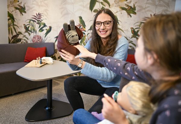 Arbeiten mit kranken Menschen mit Förderbedarf