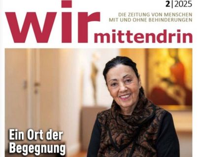 Das Bild zeit das Titelbild der wir mittendrin 2/2025