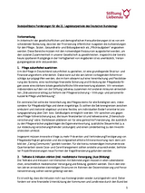 Das PDF enthält die sozialpolitischen Forderungen für die nächste Legislaturperiode.