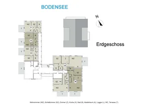 Grundriss EG Adler-Areal Iznang Grundriss EG Adler-Areal Iznang