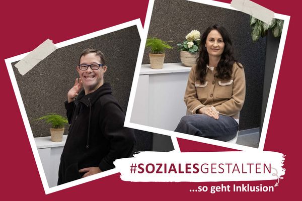 Das Foto zeigt Henriette Hengge und Lukas Siegel.