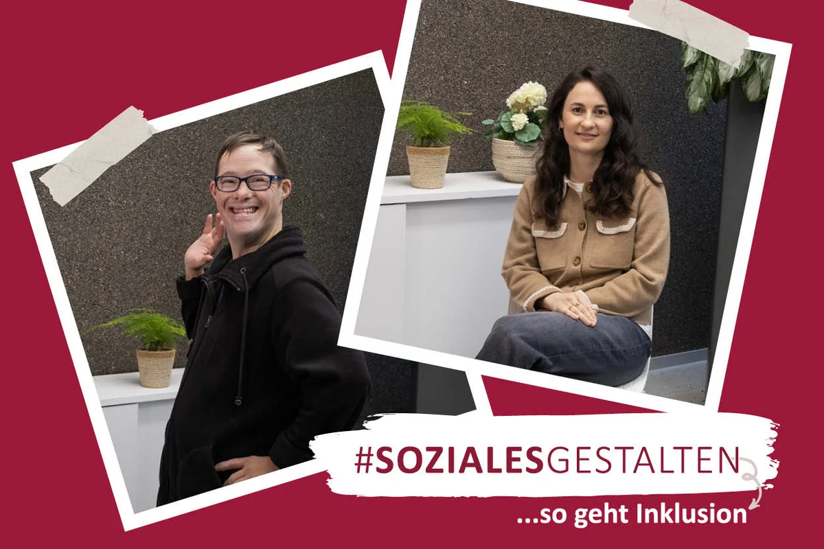 Das Foto zeigt Henriette Hengge und Lukas Siegel.