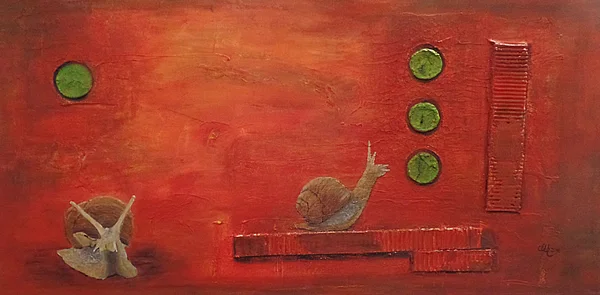 Kunstausstellung: Abstraktes trifft Schnecke