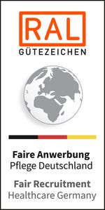 Gütezeichen Faire Anwerbung Pflege