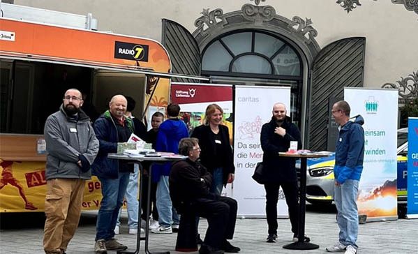 Infostand Infostand in Ravensburg
