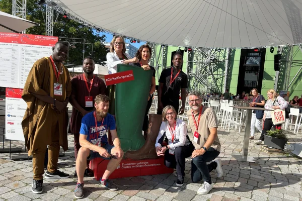 Sprachcafé Gruppenbild der Teilnehmenden
