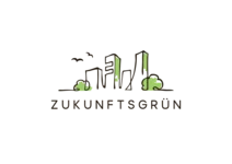 Das Foto zeigt das Logo von zukunftsgrün.