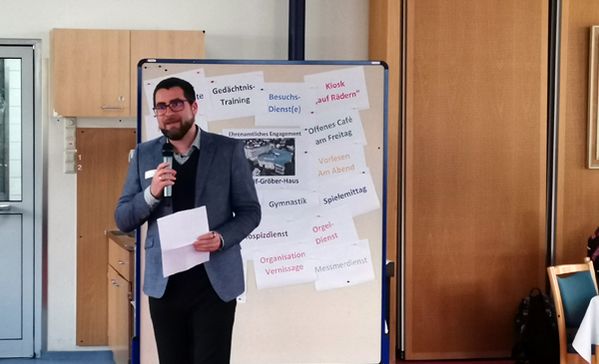 Einrichtungsleiter Jonas Kimmig
