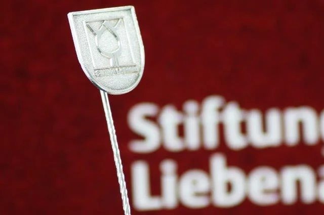 Ehrenzeichenträgernadel Das Bild zeigt die Nadel der Stiftung Liebenau für Ehrenzeichenträger