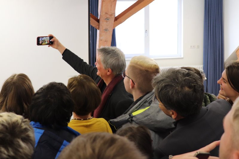 Selfie mit einem Langtagsabgeordneten