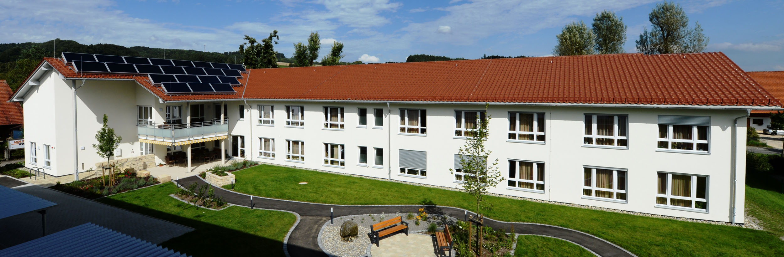 Das Bild zeigt das Haus der Pflege St. Sebastian