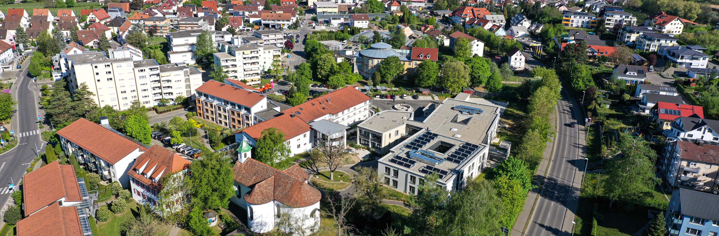 Das Bild zeigt das Haus der Pflege Dr. Albert Moll