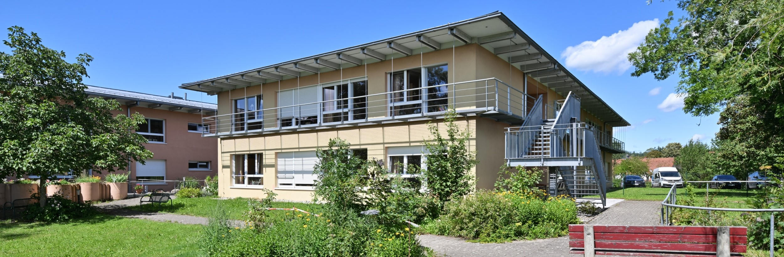 Das Bild zeigt das Haus der Pflege St. Gebhard
