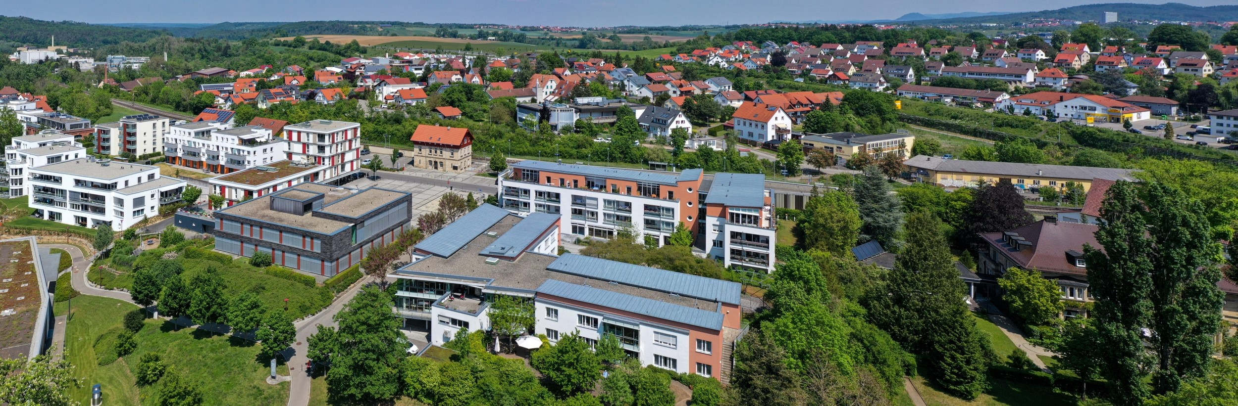 Das Bild zeigt das Gemeindepflegehaus Dußlingen