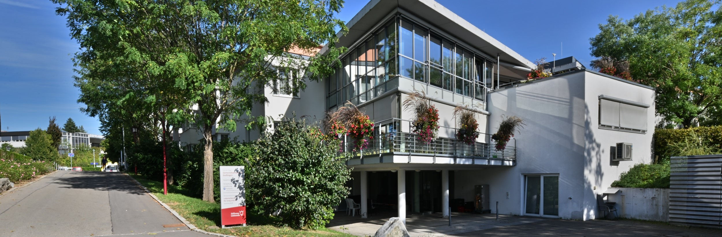 Das Bild zeigt das Gemeindepflegehaus Dußlingen