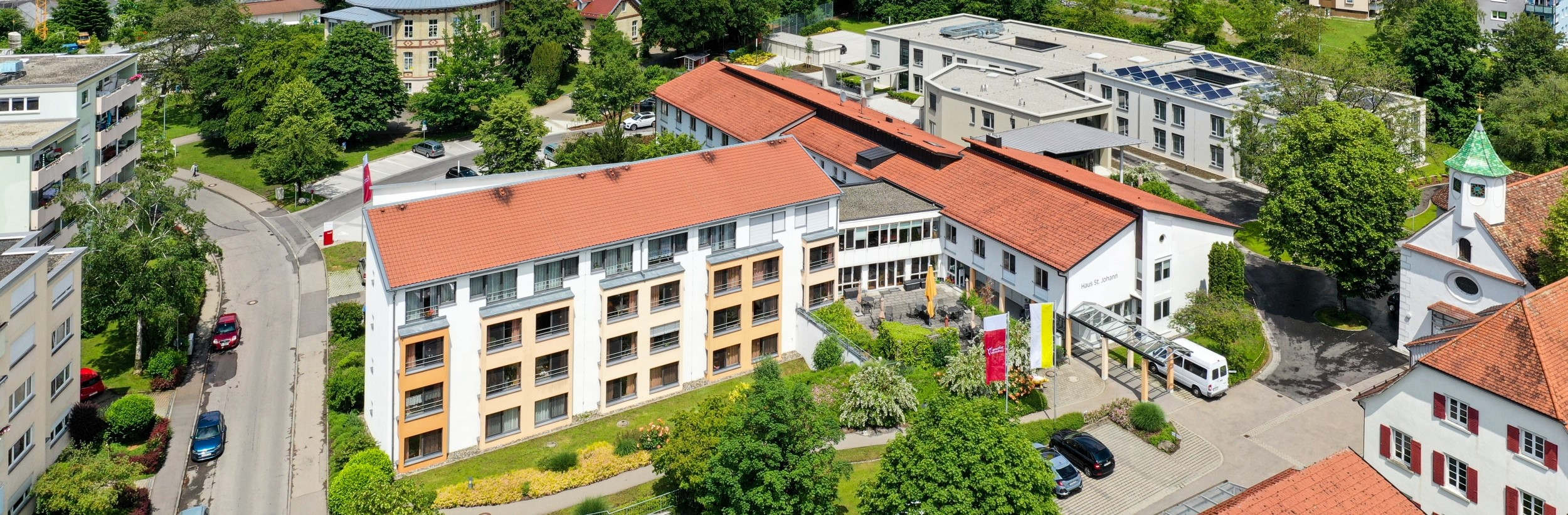 Das Bild zeigt das Haus der Pflege St. Johann