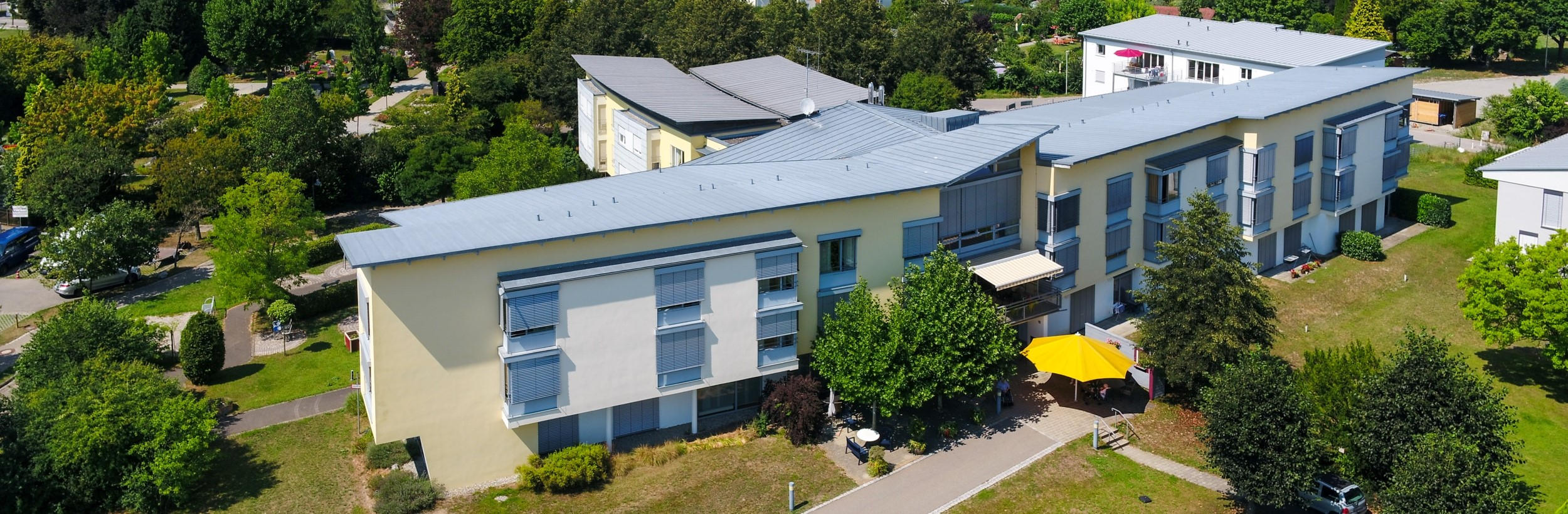 Das Bild zeigt das Haus der Pflege St. Josef