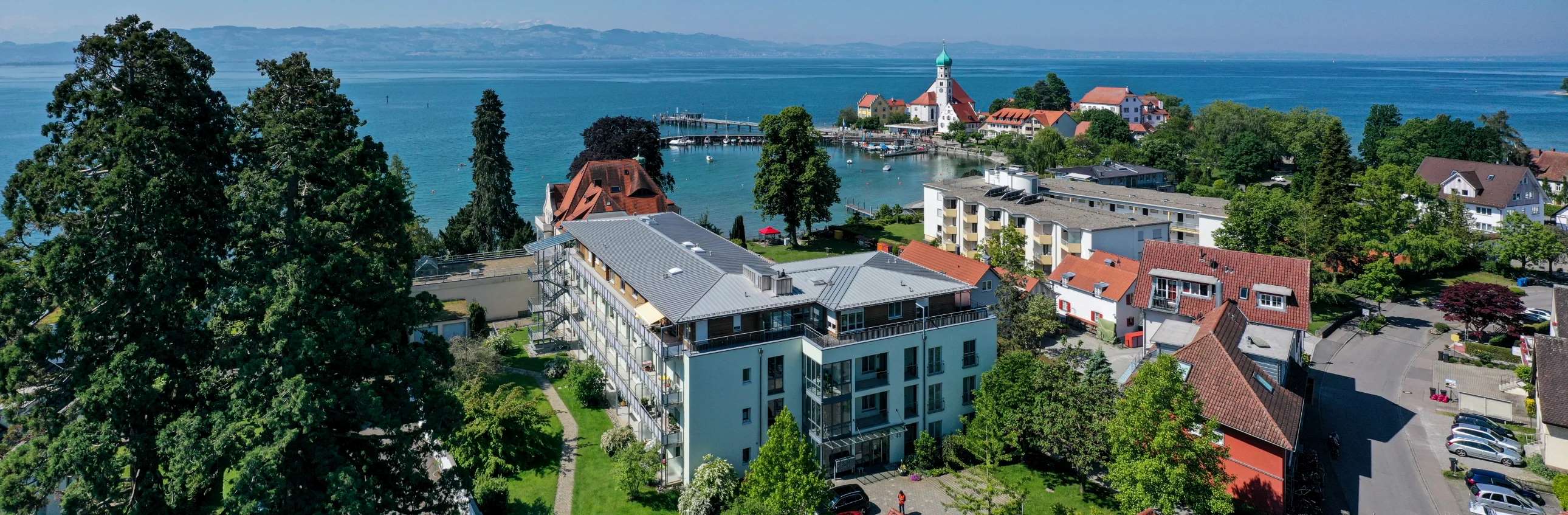 Das Bild zeigt das Haus Leben am See Wasserburg