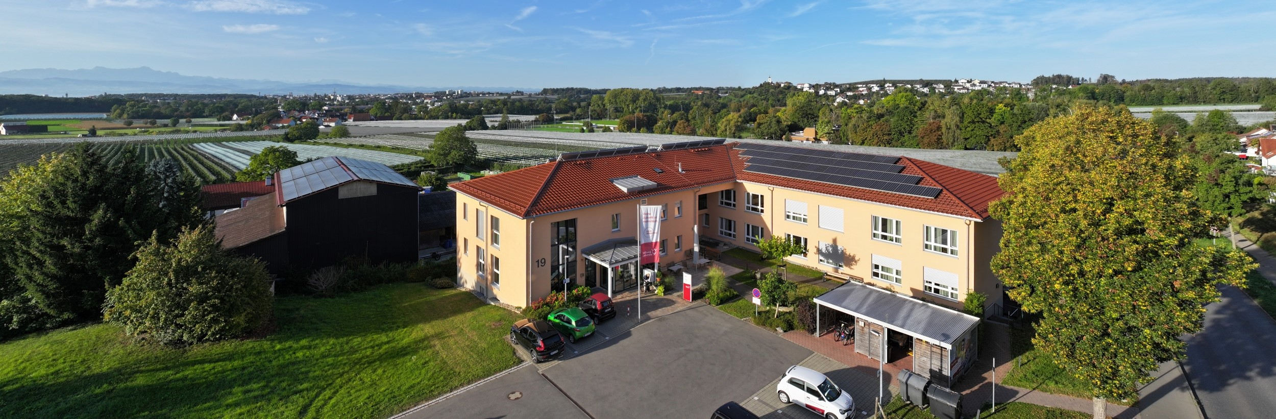 Das Bild zeigt das Haus der Pflege St. Martin