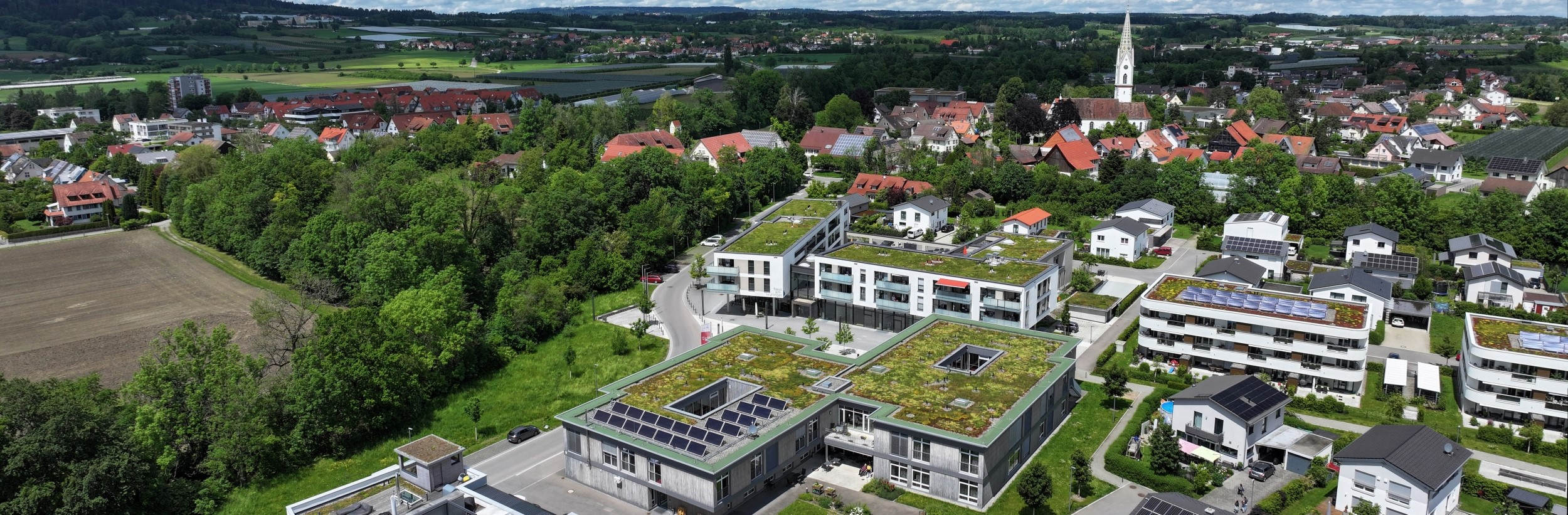 Das Bild zeigt das Haus der Pflege St. Raphael