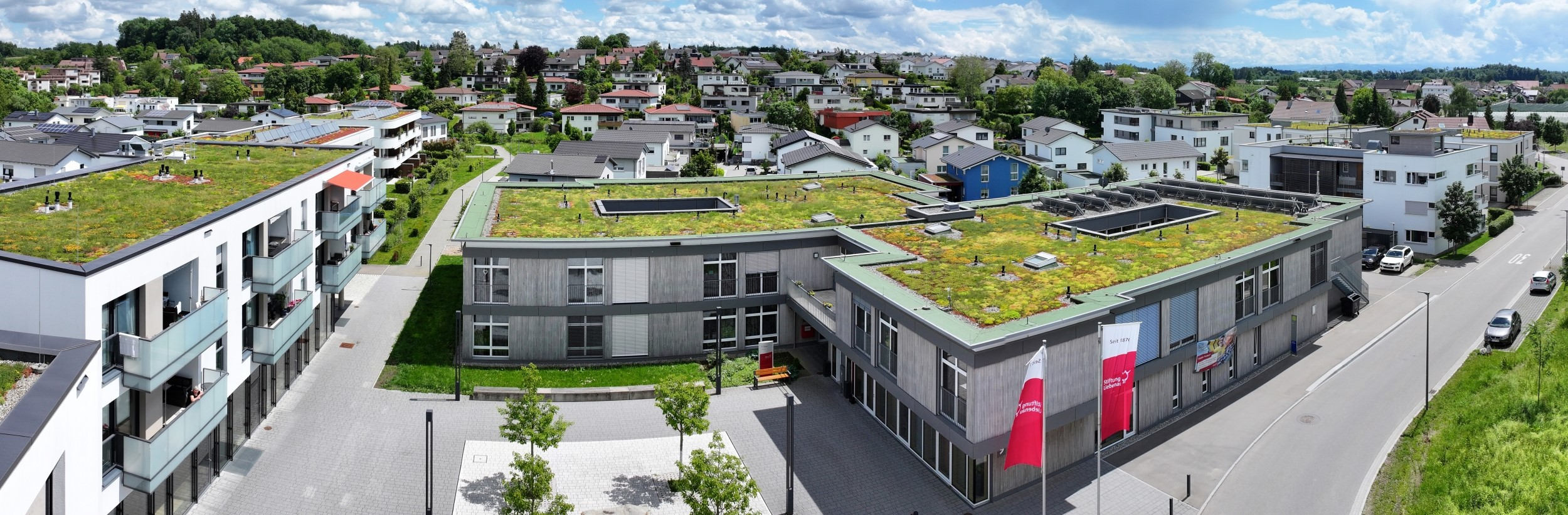 Das Bild zeigt das Haus der Pflege St. Raphael