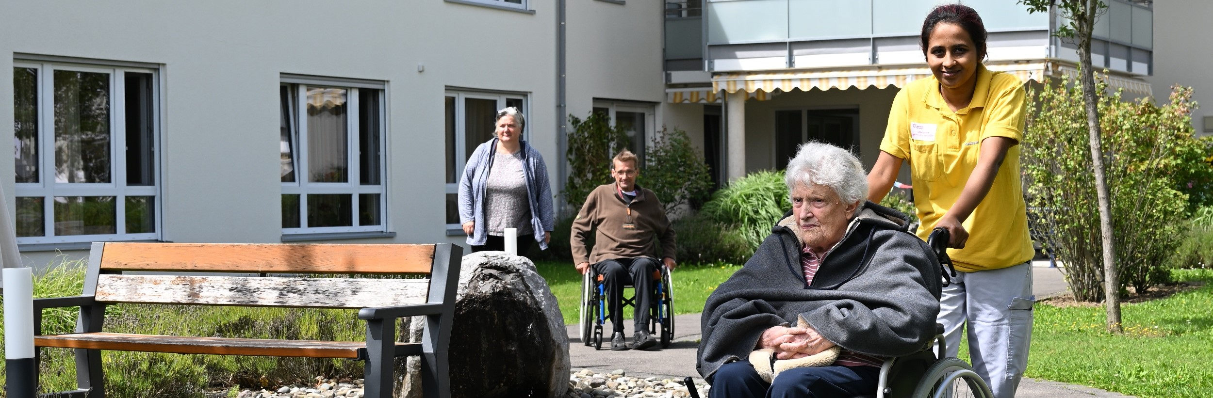Das Bild zeigt das Haus der Pflege St. Sebastian