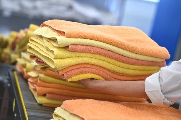 Schonende Waschverfahren garantieren eine professionelle Wäschepflege.