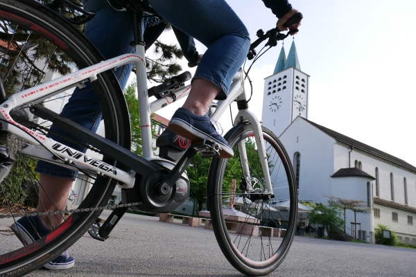 Die Stiftung Liebenau fördert aktiv das Radfahren.