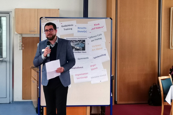Einrichtungsleiter Jonas Kimmig