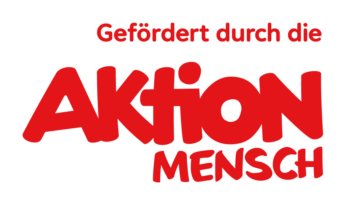 Das Foto zeigt das Logo von Aktion Mensch.