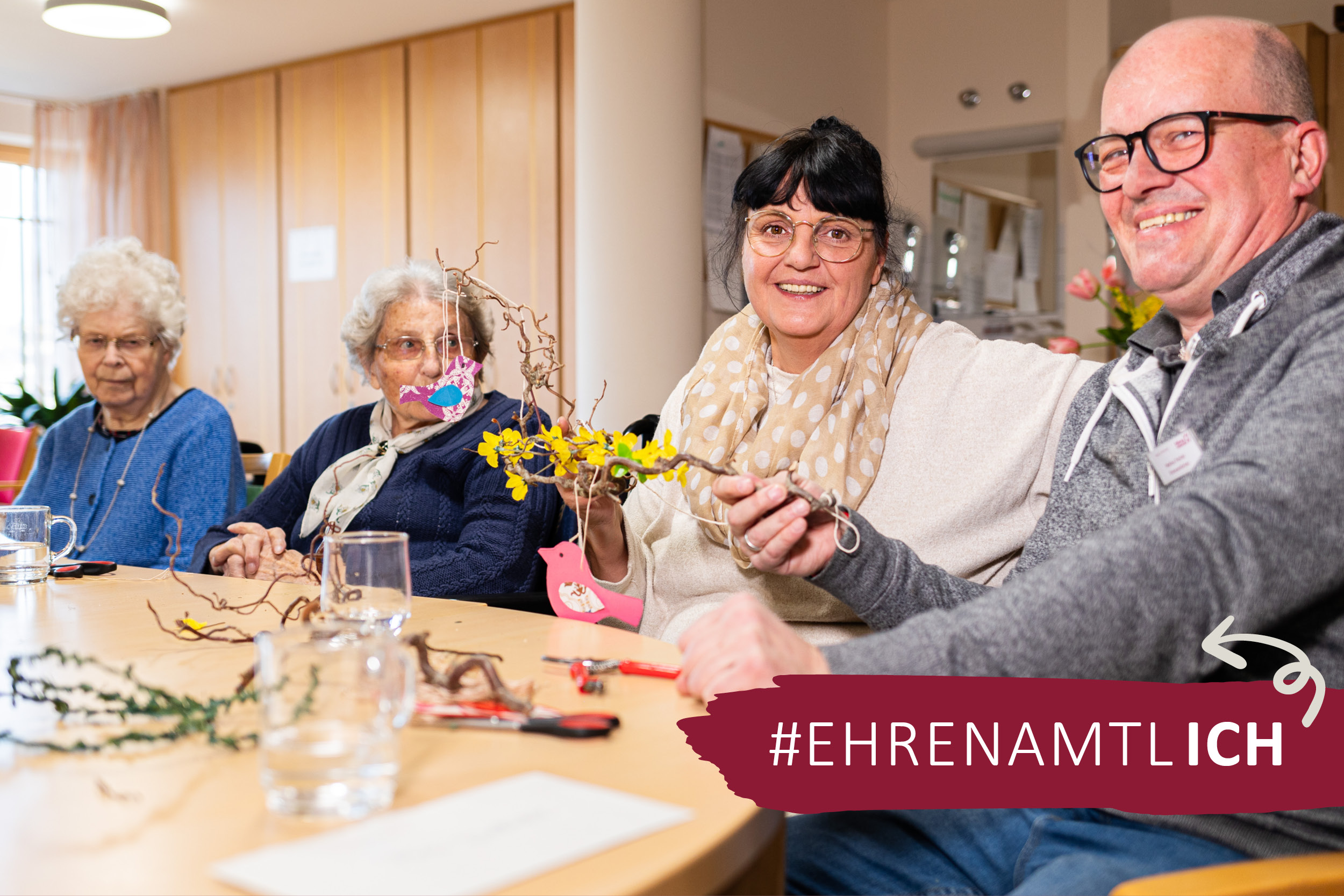 Ehrenamt in der Stiftung Liebenau, Elke und Markus Fischer